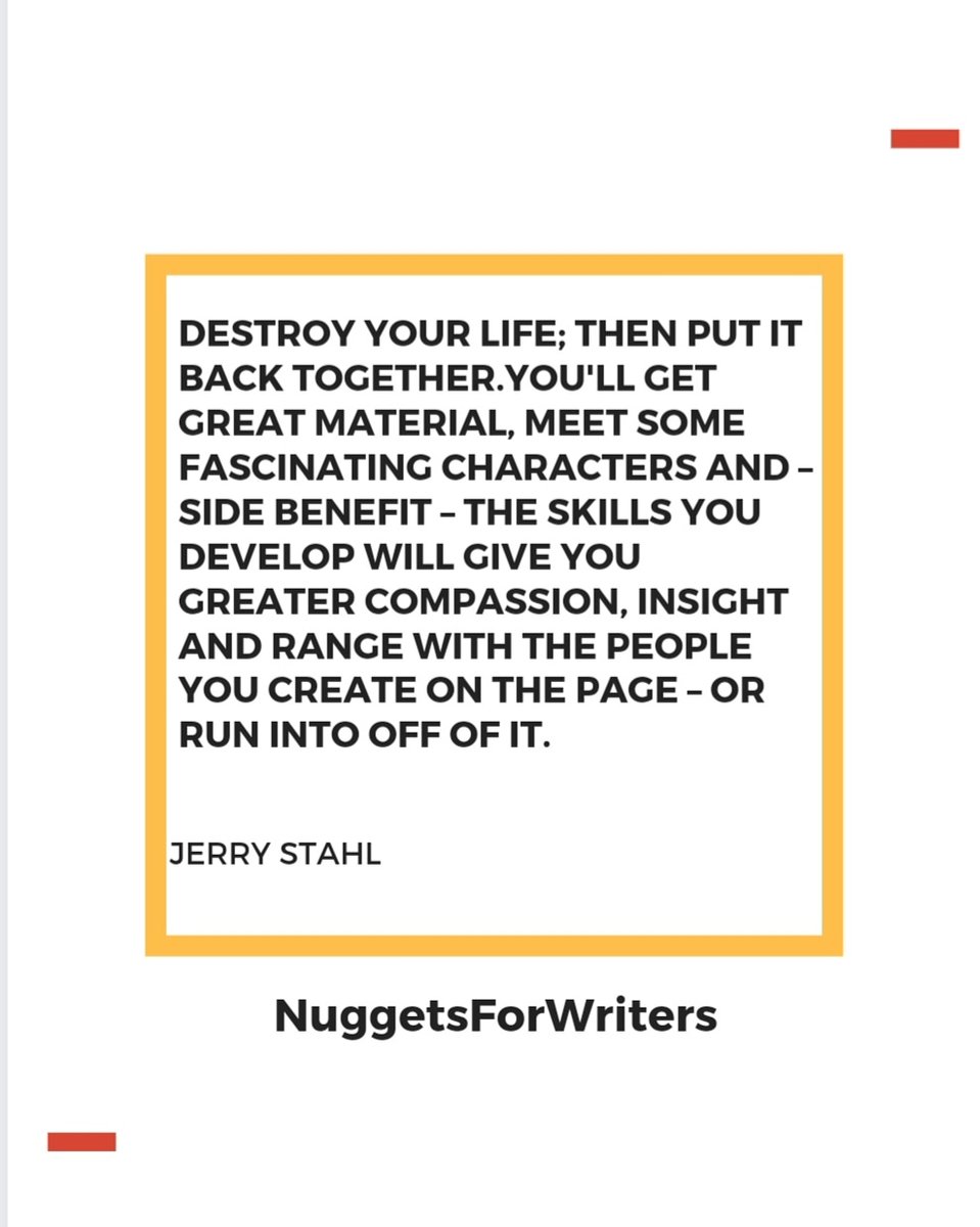 NuggetsWriters's tweet photo. #nuggetsforwriters #writerquotes #motivationforwriters #authors #copywriter #contentcreator #poetsandwriters #writingcommunityoftwitter
#writerslifeforme #copywritingforcreatives https://t.co/5U3rppMwAo