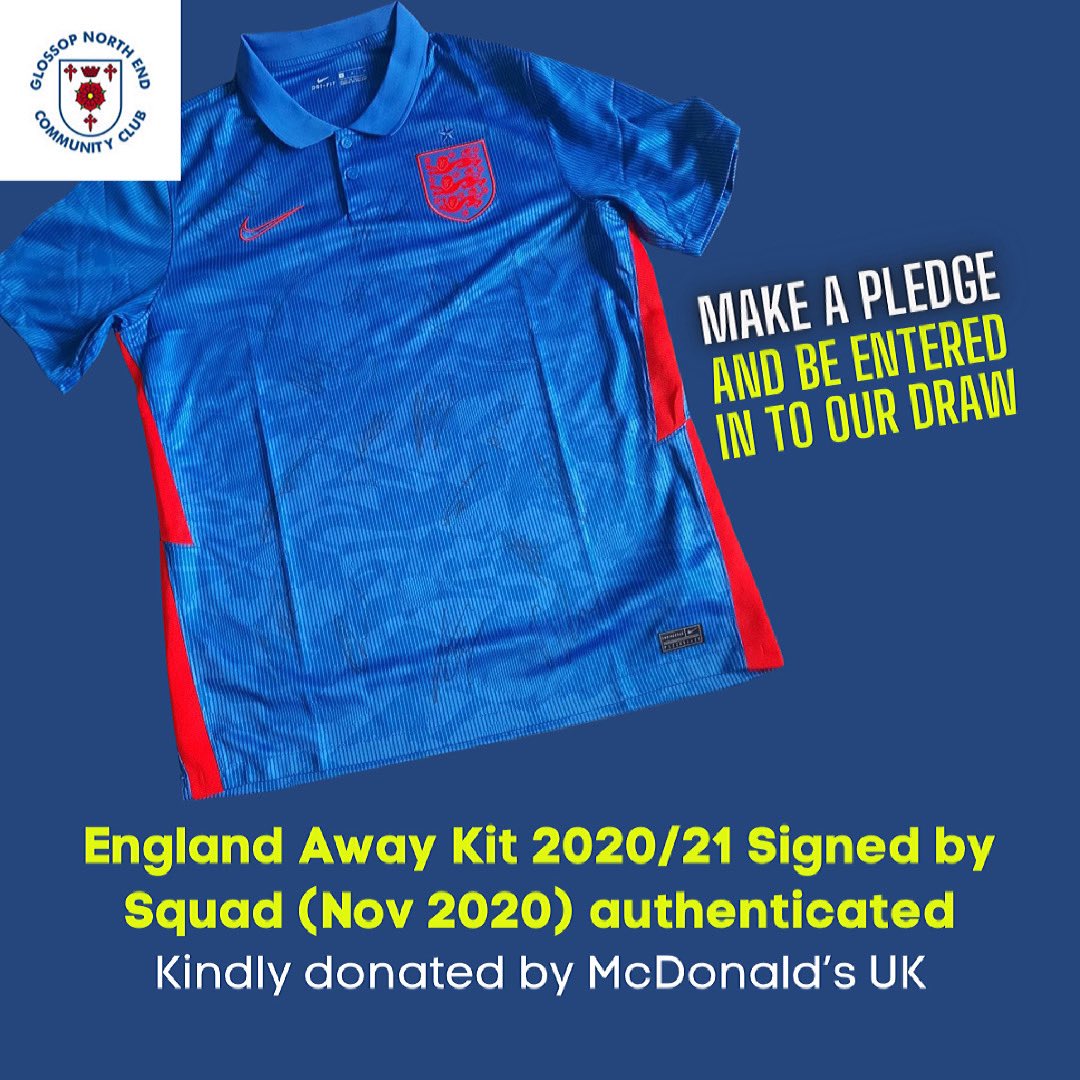 glossopfootball's tweet photo. As we enter the last day there is still chance to enter the draw for a fully signed @England shirt !
#HelpGiveFootballAHome
🔵⚪️⚽️🏡🏴🦁
@GlossopNorthEnd > @SanMarino_FA 💙
https://t.co/h0sLqVDcCM https://t.co/TC63cl5v0e