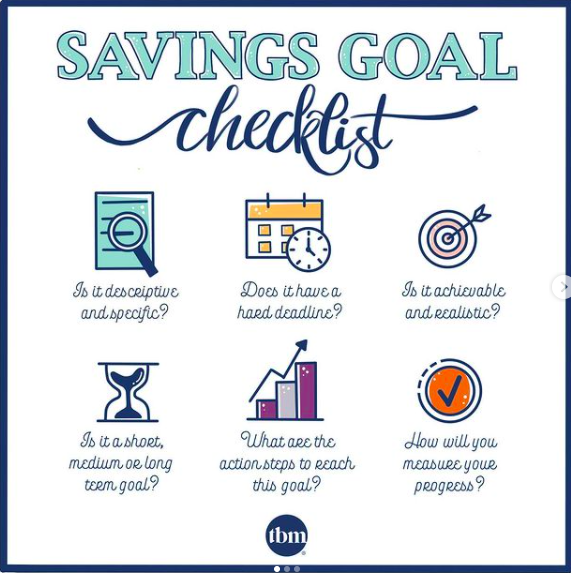 gregdunnattorn's tweet photo. Having trouble reaching your savings goals? Take a look at this helpful checklist! 
📷: @thebudgetmom. https://t.co/eSkcNyjFgz