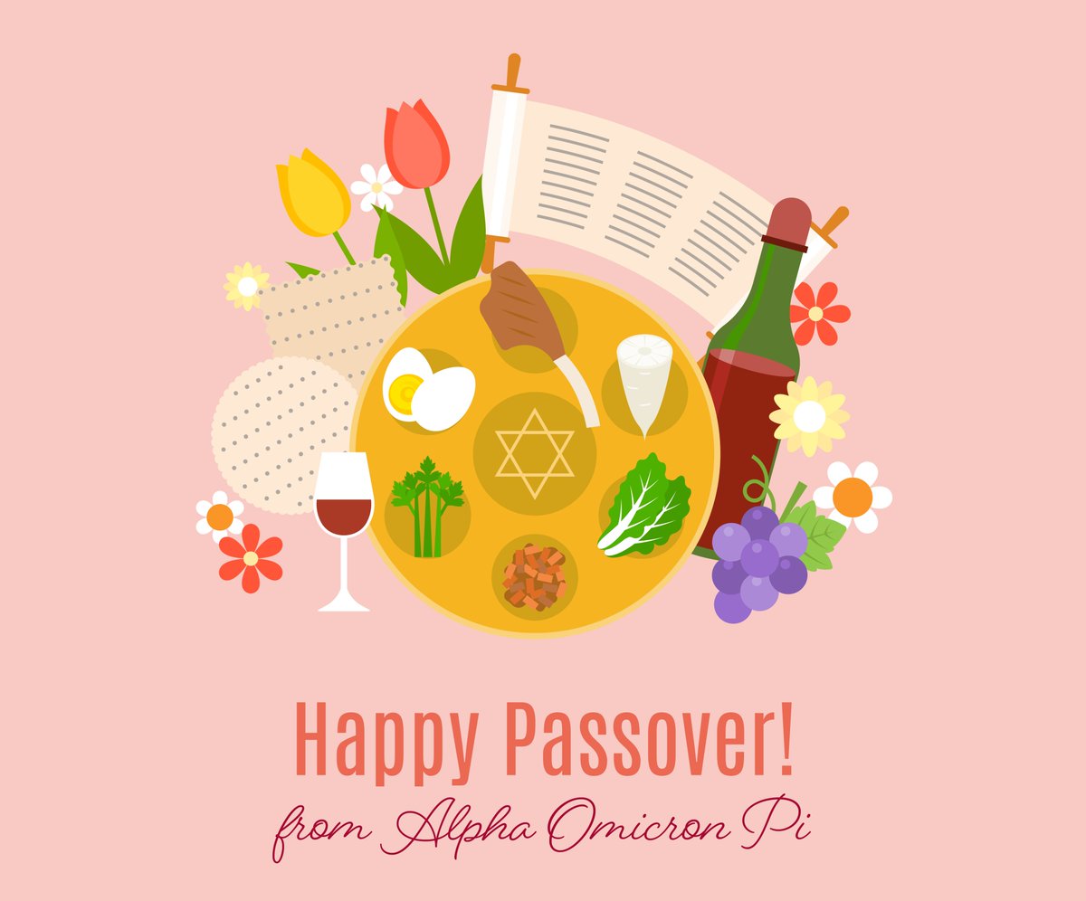 alphaomicronpi's tweet photo. Chag Pesach Sameach! Happy Passover ❤️ https://t.co/mcaSAuAgxd