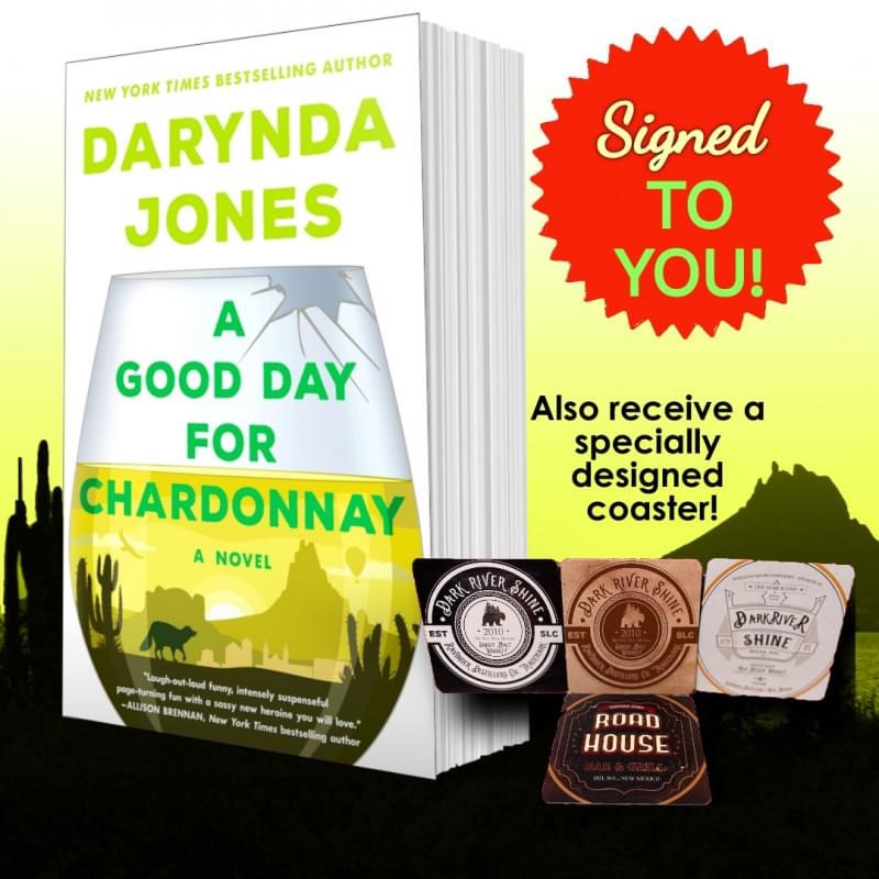 VIRTUAL SIGNING IS LIVE!!!  Get your copy of A Good Day for Chardonnay signed along with a coaster for that SPECIAL drink while you read.  Get your SIGNED copy. #sunshinevicram 

ow.ly/Bnue30rAIJo