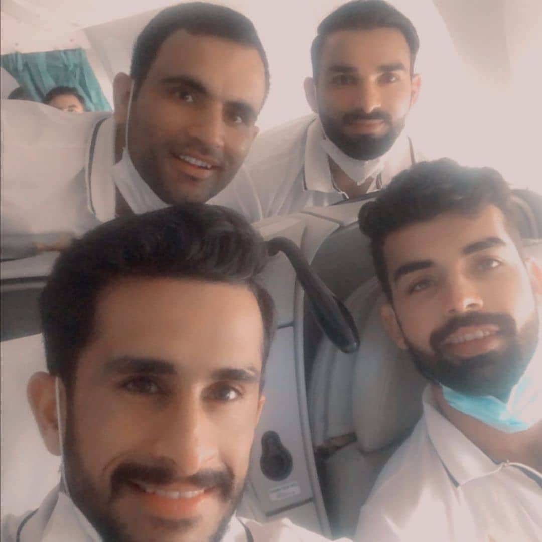 ShehzadiQueen's tweet photo. MashaAllah ❤️
Our United RotiGroup 😏🤩
@RealHa55an @76Shadabkhan @AasifAli2018 @FakharZamanLive @iFaheemAshraf 

#pakstar #pakhero #trending #PakvsSA #offtoafrica #explore #sports #cricket https://t.co/7rm3Mld3UL