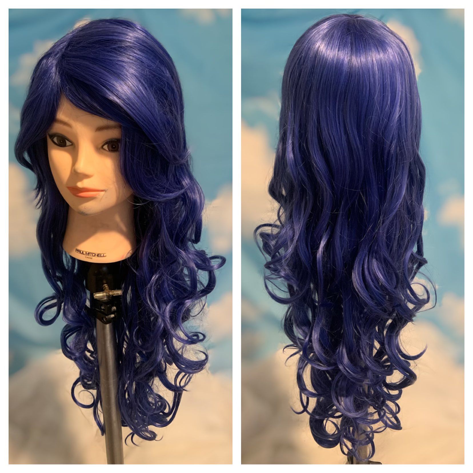 Seraselkie on X I am open to styling the blue Arda wig into a Princess Luna wig for a commission second photo is examples of my wigs If anyone is interested please
