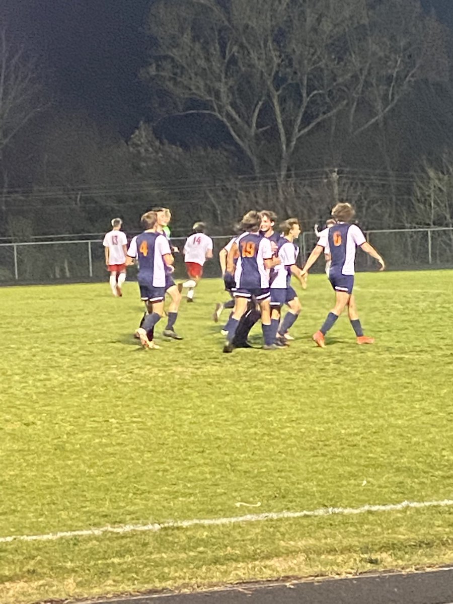 <a href="/DCcougarnation/">Dickson County High School</a> Great game tonight, Cougars! Final 3-2 after a great assist from Luke Henderson and perfect goal from Ethan Barnes with less than three minutes left in the half!! The whole team did well  and it was a great night on the pitch! ⚽️🧡⚽️💙⚽️