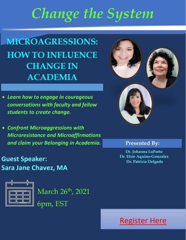 GlobalACJA's tweet photo. Informative presentation of https://t.co/XiaXZccSKl our Board President Dr. Elsie Aquino González was one of panelists & organizer #microaggression #microinvalidations #microinsults #implicitBias https://t.co/6svYrDg0NK