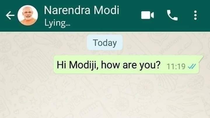 SymphonyInPink's tweet photo. Modi is biggest liar as PM in Indian history. 
#NoVoteTo_LiarModi https://t.co/bgdWlUzOjg
