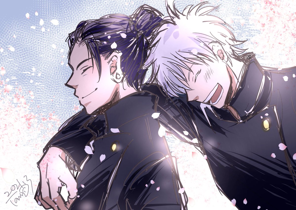 たむら純子 めちゃコミ私と上司先行連載中 Tamringコミックch ボイスコミック配信中 呪術廻戦０巻 映画化 縫目なし夏油傑 嬉しすぎる ありがとうございます 五夏五 五夏 夏五 ファンアート イラスト