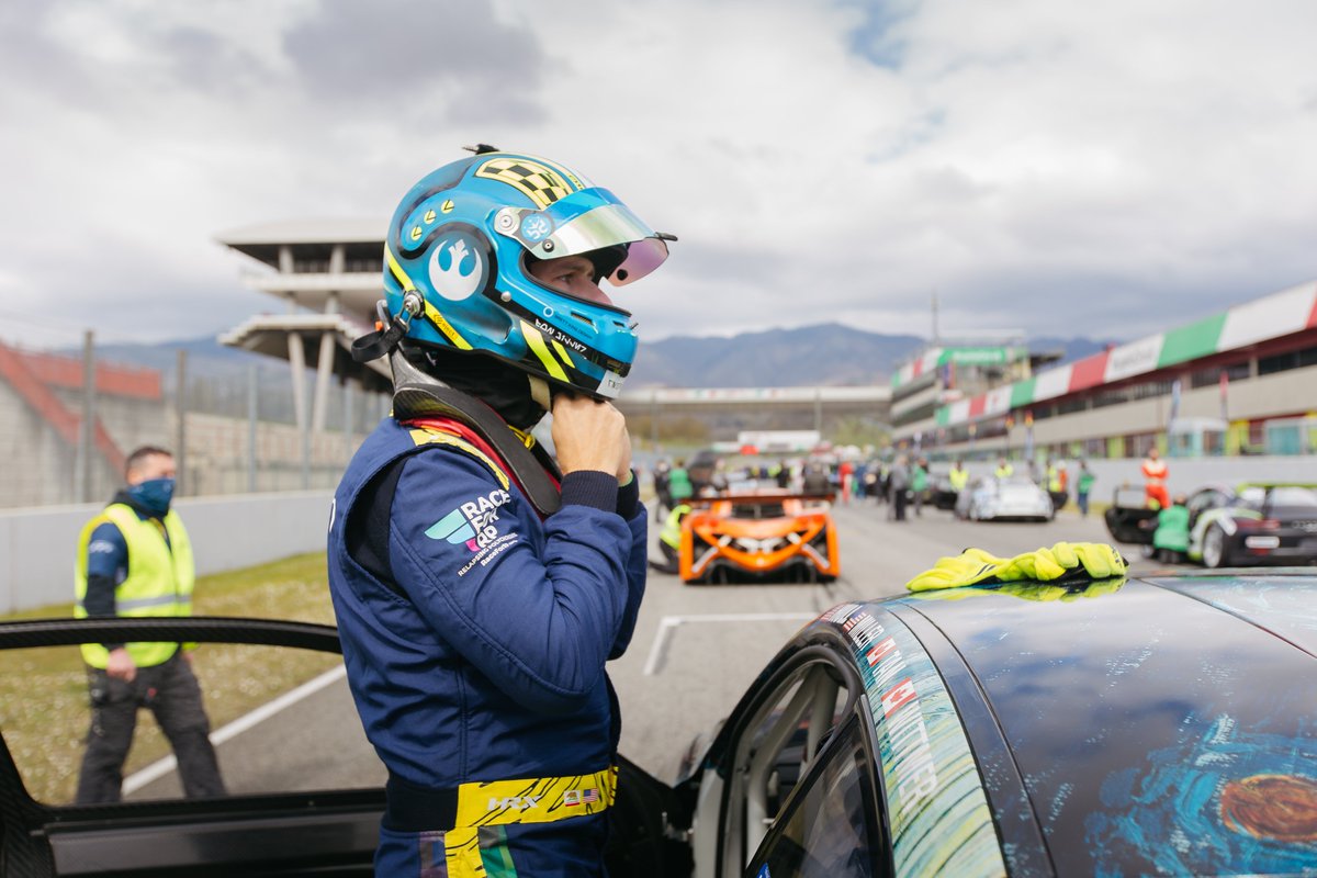 RaceForRP's tweet photo. After a demanding first four hours at @mugellocircuit, the No. 438 BMW M4 GT4, co-driven by @STR_Samantha, @jonleemiller and @chanhullracing, is back in action and ready for part 2 of the @24hseries #12HMUGELLO.
#RaceforRP #RelapsingPolychondritis #BMWM4GT4 #24HSeries #STRacing https://t.co/KKogEXukXU