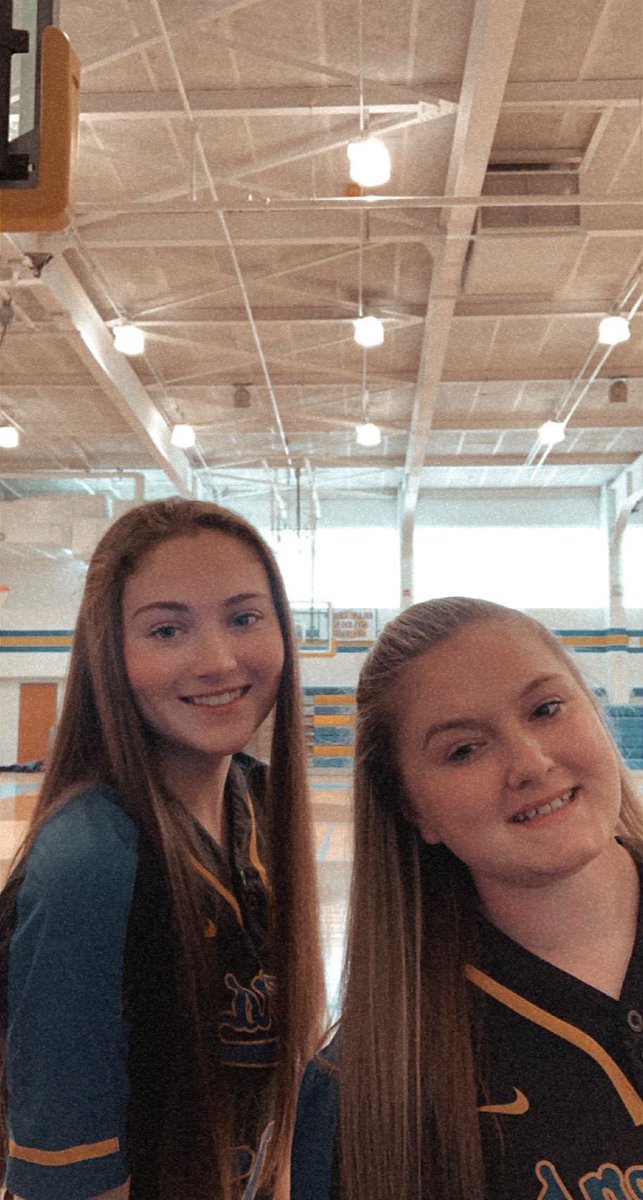 Ready for the season with my bestie🥎🥰 #softball #buildtheship <a href="/brooke_rebman/">Brooke Rebman</a>