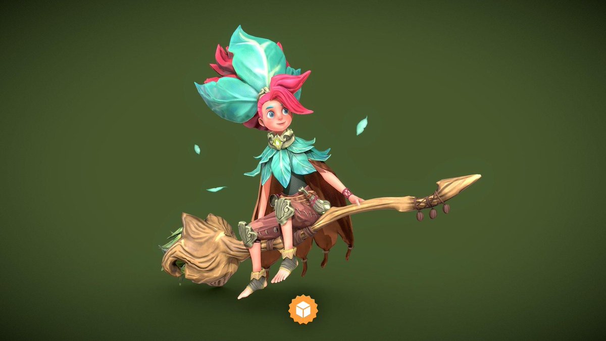 Sketchfab's tweet photo. New staff pick: Liyah by 13 Particles. Check it out in #3D, #AR or #VR: https://t.co/AamEMB9dcG https://t.co/v2mu22pKzx