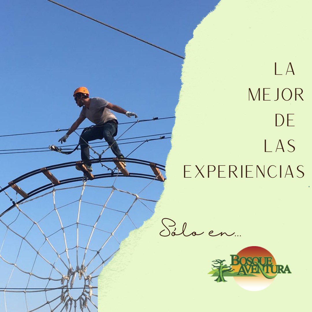 bosqueaventurae's tweet photo. En Bosque Aventura te invitamos a vivir una experiencia inolvidable, llena de adrenalina, rodeado de aire puro y naturaleza. https://t.co/XwEOgGf26t