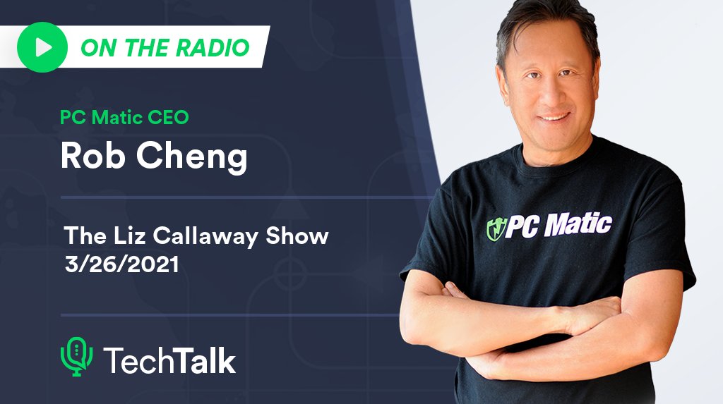 Pc Matic Pcmatic Ceo Rob Cheng Discusses Ransomware Cybersecurity Careers More On Today S Liz Callaway Show Ransomware Cybersecurity T Co Wtyez2mynp T Co Ciyxrrikp2 Twitter