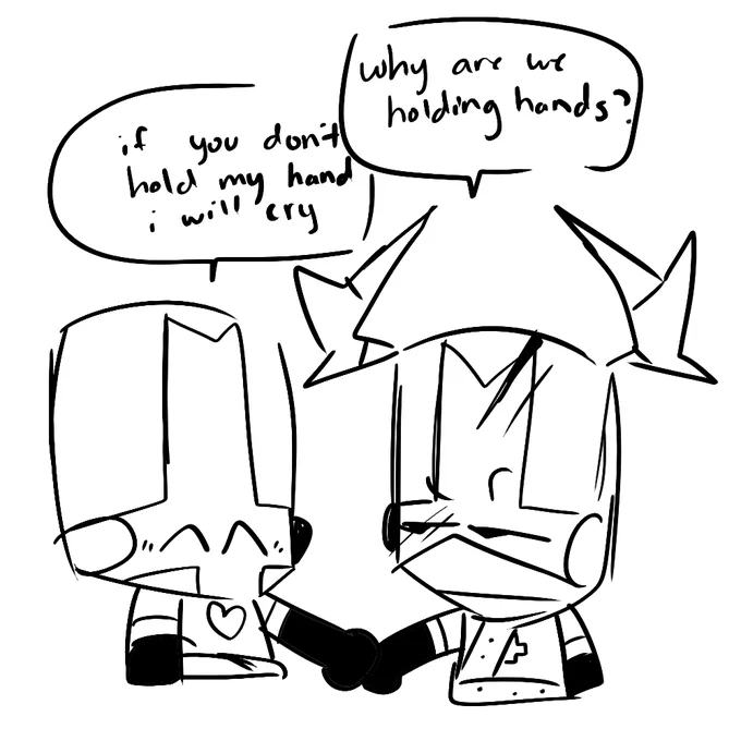 yeah... i still make gay castle crashers fanart 