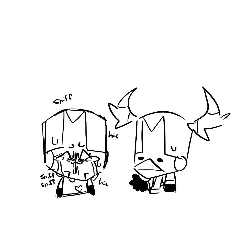 yeah... i still make gay castle crashers fanart 
