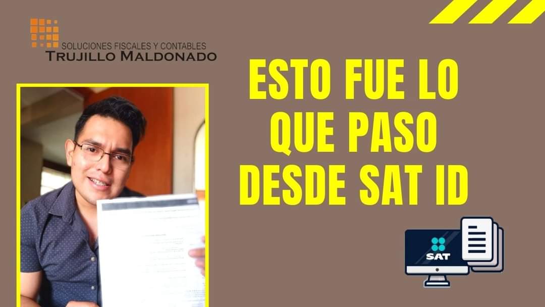 TM_Soluciones's tweet photo. 🛑NUEVO EN YOUTUBE 🛑 CONSTANCIA DE SITUACIÓN FISCAL DESDE SAT ID (PASO A PASO)

Estos días el Servicio de Administración Tributaria habilito la opción de tramite de CSF desde el aplicativo SAT ID 

VISUALIZA EL TUTORIAL AQUÍ: https://t.co/cAjz8jBpmu https://t.co/rOMqCakVHX