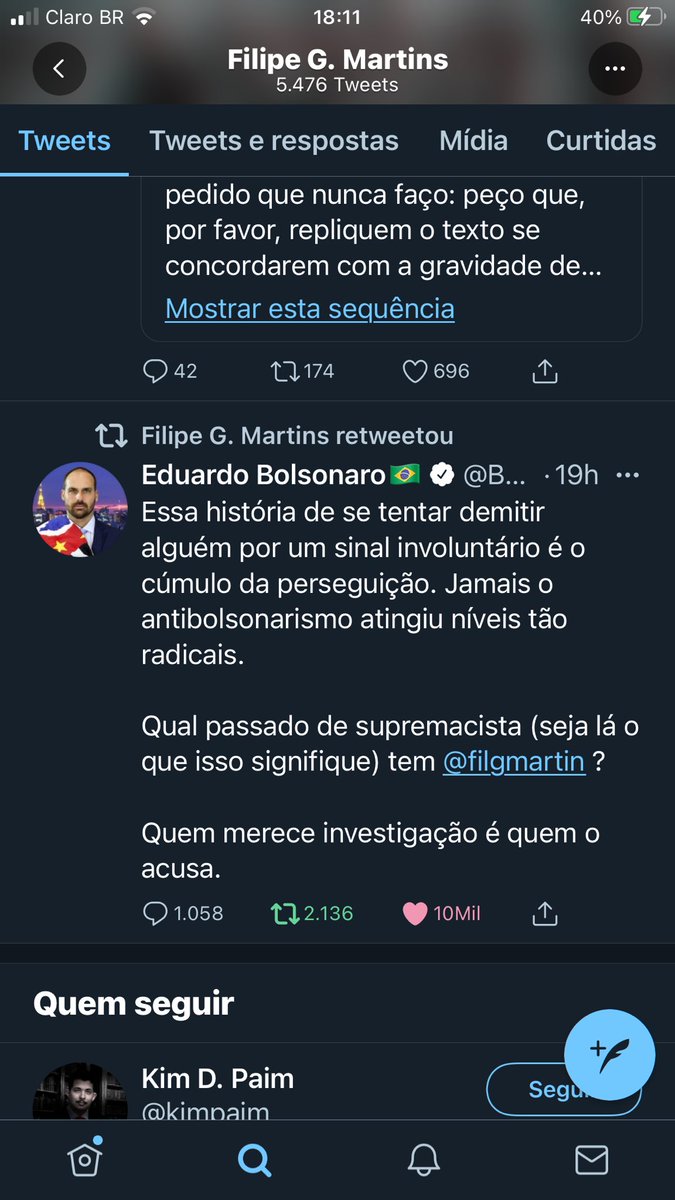 BolsonaroOlga's tweet photo. @_l3itad4s_l03n @leandroking666 Filipe tem todo apoio sim! Mentirosos d plantão! Propagadores do caos! Aliás, p a esquerda é assim, quanto pior, melhor. Nunca votei em PT mas tbm nunca torci contra os desgovernos PTralhas. Agora vejo o contrário c a esquerda. Lamentável. Esquerda é o câncer do país! https://t.co/irbcqY4XvZ