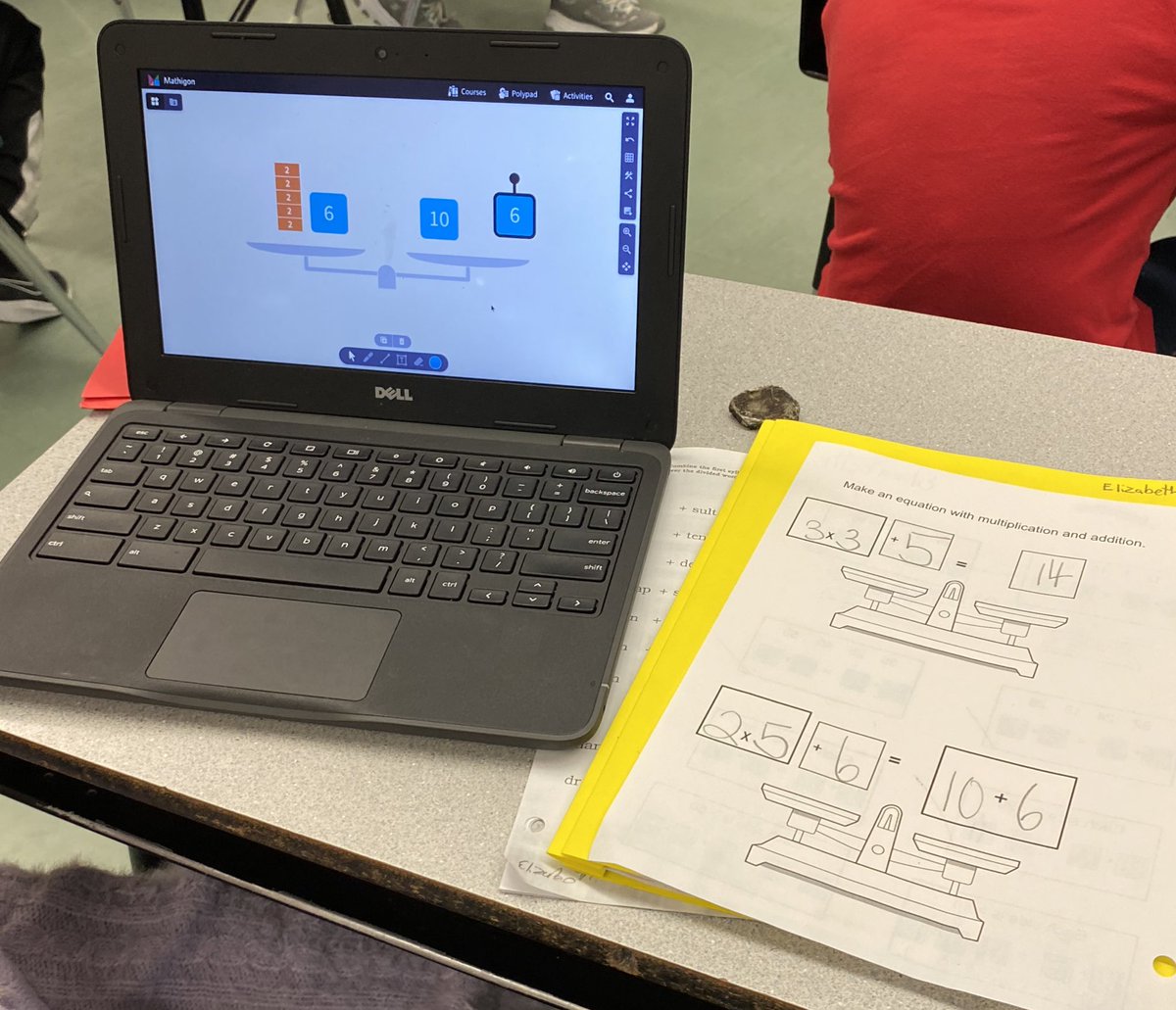 janjanrhude's tweet image. All my grade 4s had great success today creating their own equations with multiple operations using @MathigonOrg today!  Great visualization tool!  #tldsblearns #tldsbmath