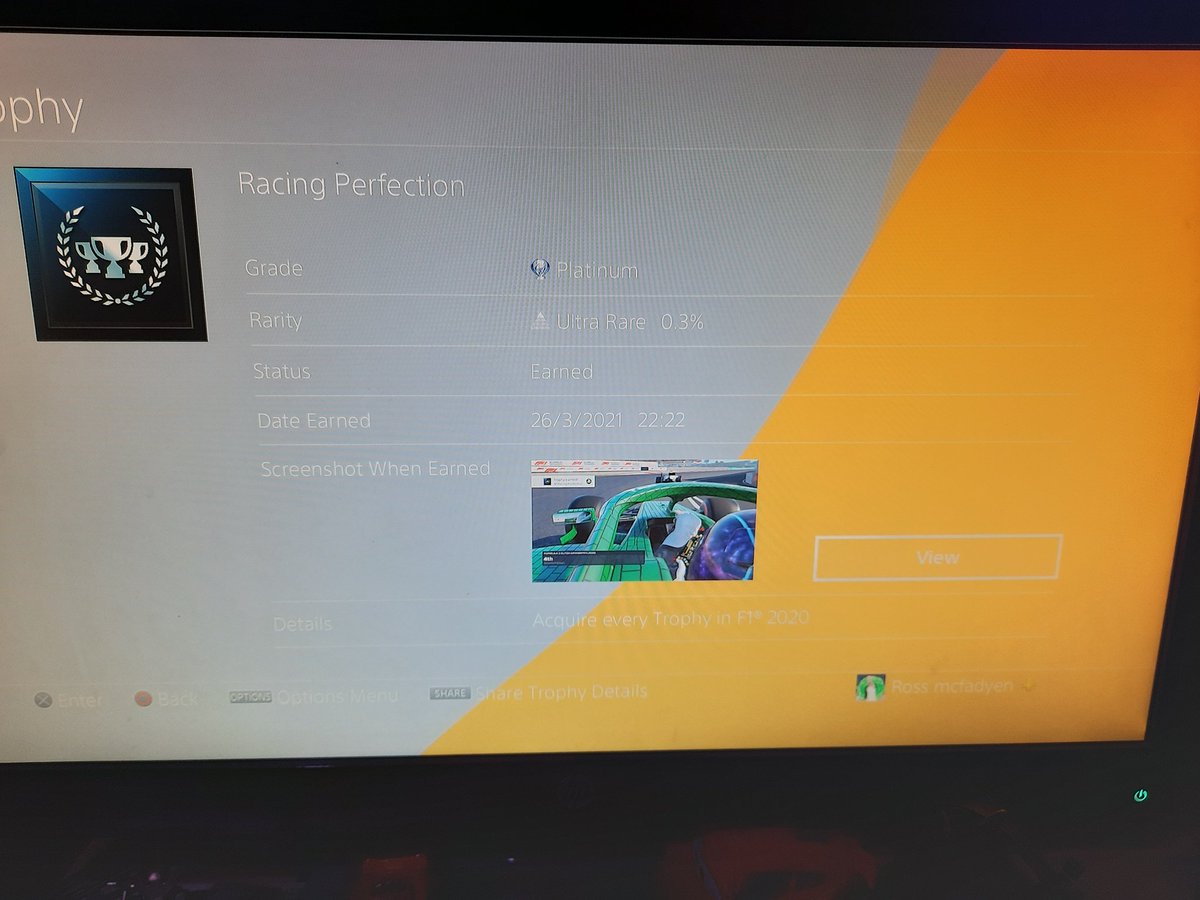rosswhatever's tweet photo. Bring on F1 2021. Max better be ready to loose his 22 seat. @Codemasters @F1 @redbullracing https://t.co/opqXqU8TcO