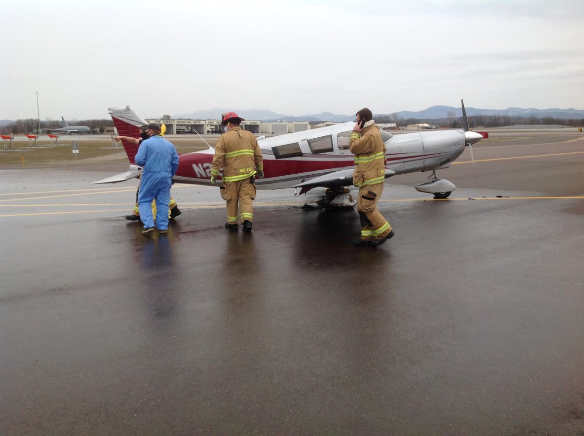 VTNationalGuard's tweet photo. 2 nights ago the 158 Fire Department responded to a civilian aircraft on fire at @BTVAirport WITHIN 1 MINUTE! The fire was out within 3 minutes of arrival. Great Job! Full article: https://t.co/7oFoQexeWk
@158FighterWing #calmunderfire #gonein60seconds https://t.co/kxjCrZJNYe