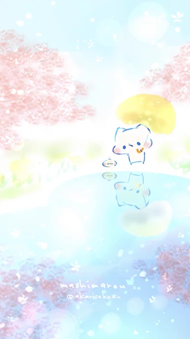 3月27日は、さくらの日だそうです?
#ましまろう
#さくらの日 