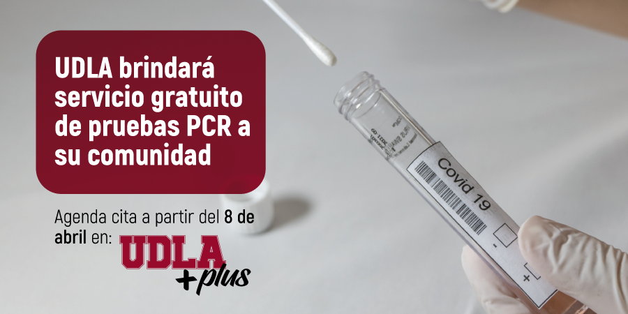 UDLAEcuador's tweet photo. ¡Nos preocupamos por nuestra comunidad! 🙌

Por ello, nuestros estudiantes podrán acceder una única vez en este semestre al servicio gratuito de #PruebasPCR en los laboratorios de la #UDLA🔬👨‍🔬

📲 Agenda tu cita a partir del 8 de abril desde la app de UDLA+. https://t.co/2Erz2hrIwu