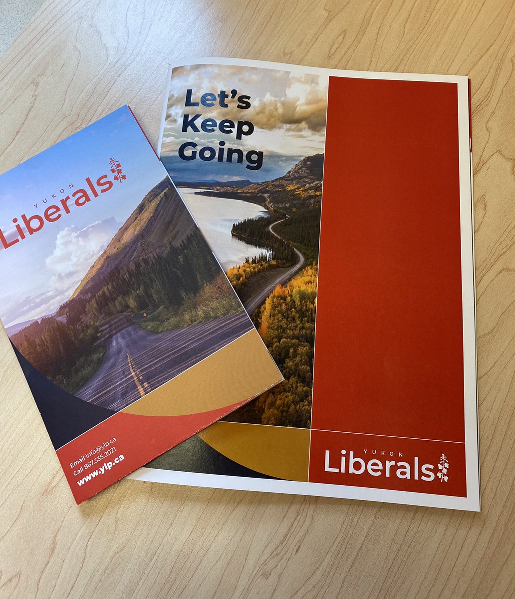 Coming soon to an election near you... #letskeepgoing #ytpoli #yukon