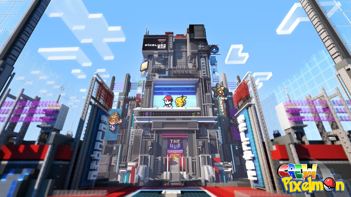 KYR_SP33DY's tweet photo. The Crew Pixelmon SMP starts tomorrow!👀
Spawn build by @BzUrQ https://t.co/ykvpYTONHi