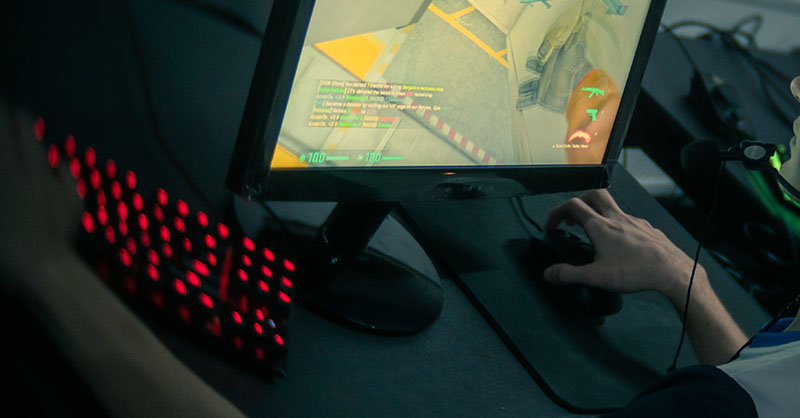 A wy jak macie ułożony sprzęt do gry? Klawiatura prosto czy pod kątem? 🧐