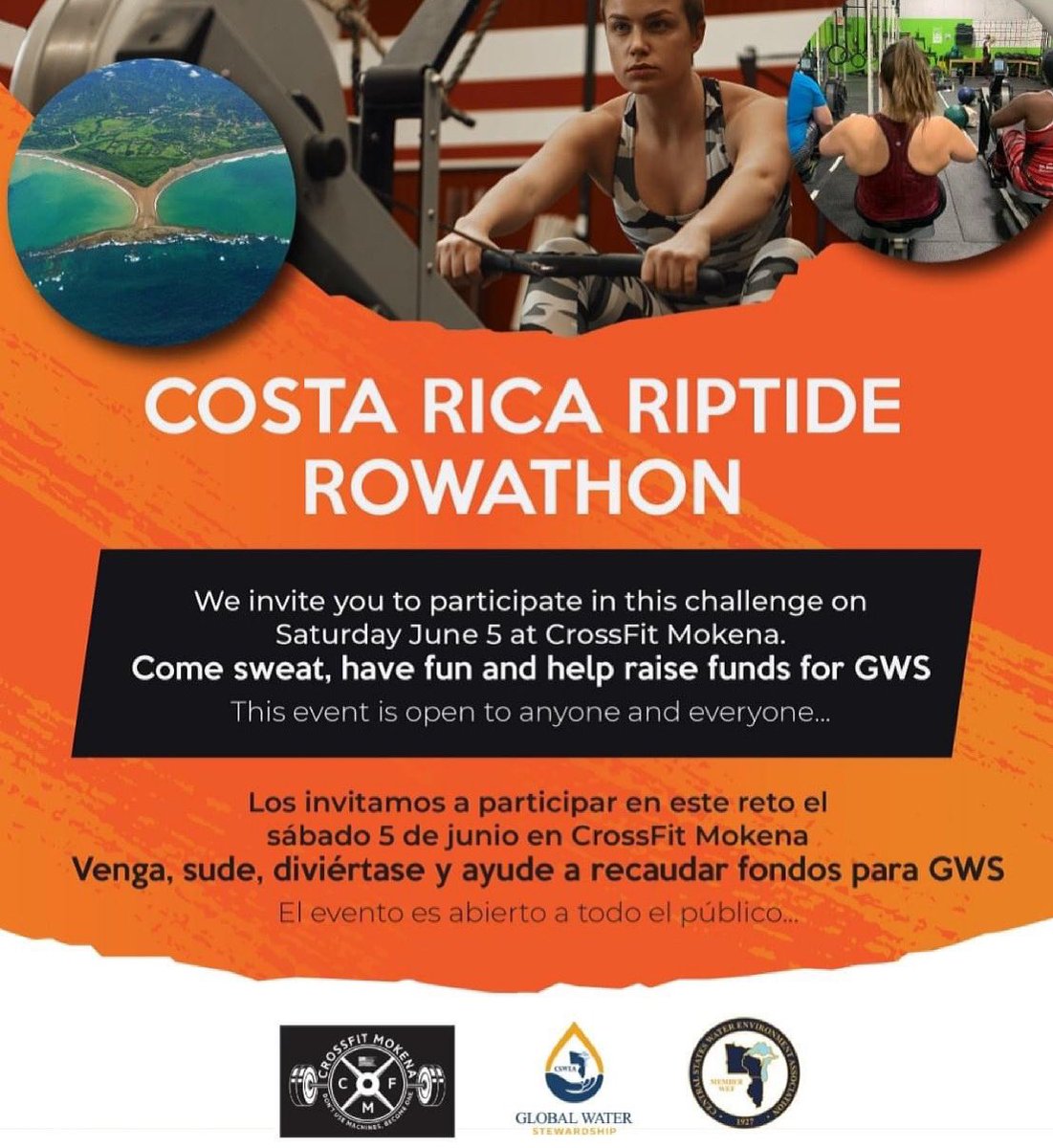 GWSh2ong's tweet photo. Register now to row a half marathon or a full marathon and contribute to our initiatives! The competition will be on June 5. To register or have more information click here: https://t.co/10eiFx59Pf
.
CrossFit Mokena
.
#crossfit #GWS #rowathon #riptide https://t.co/PkM9iMcAQE