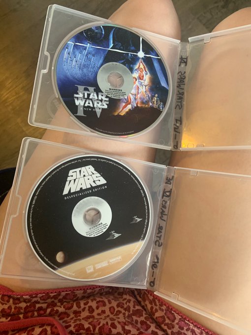 Rewatching Star Wars in chronological order. Was excited to start New Hope when the guy at the video<a href="/tag/tittytuesday"class="tags"><span>#tittytuesday</span></a>