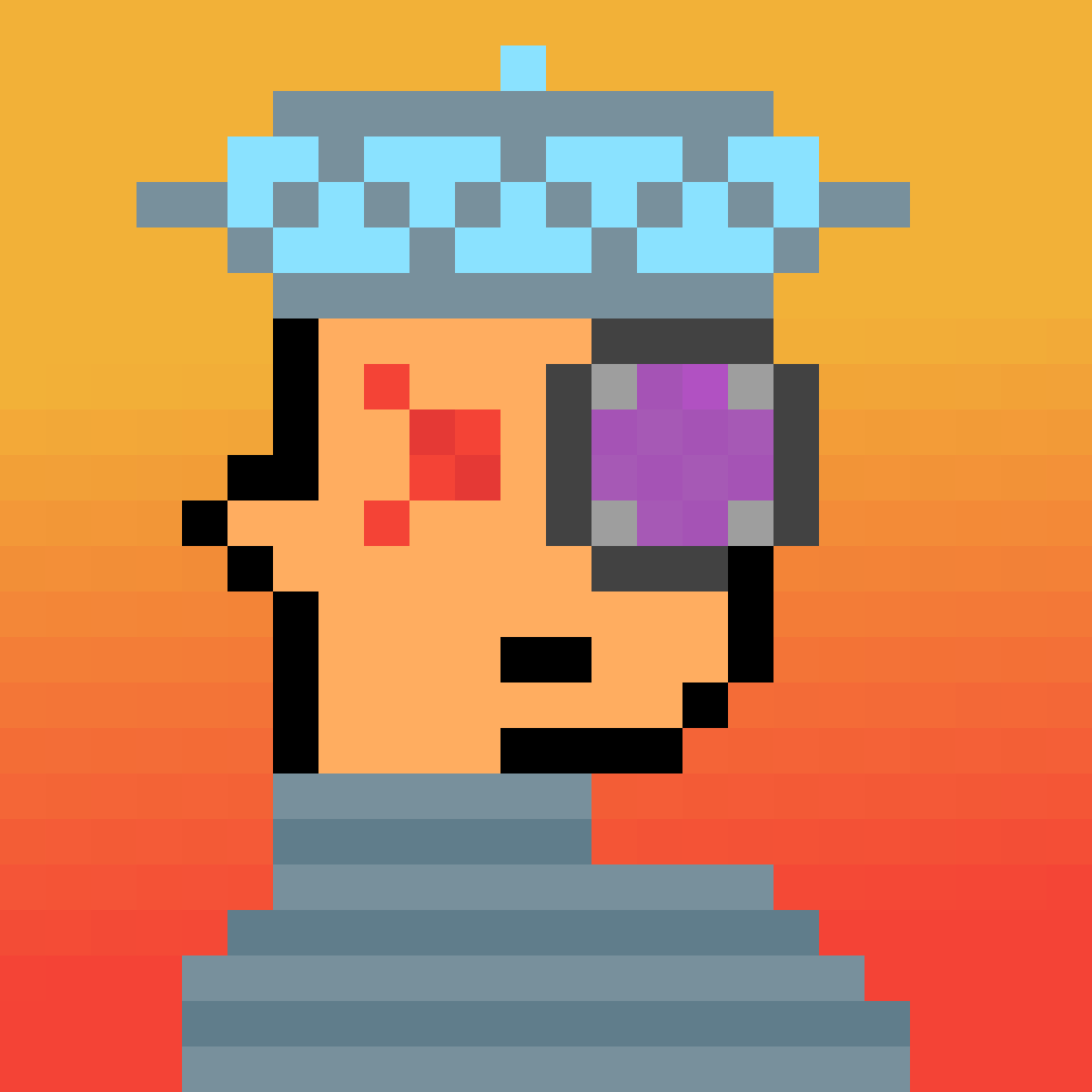 2 more #Bitniks in #BitniksWorld 
#43 and #44 
Each 0.02 Eth at opensea.io/collection/bit…