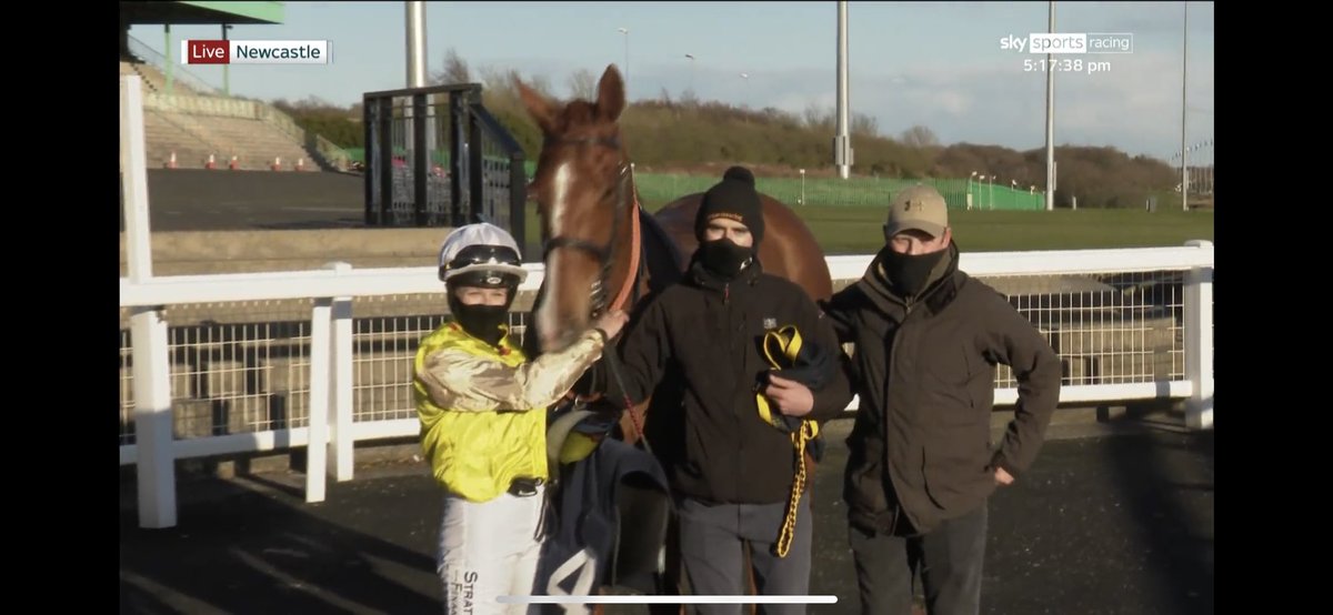 jomason90's tweet image. 🏆Exhalation 🏆 wins gallantly @NewcastleRaces for the @MakinRacing team and owner Mr P Morrison at 80-1  #winner #awracing #exhalation
Sponsored by @StrathonPark