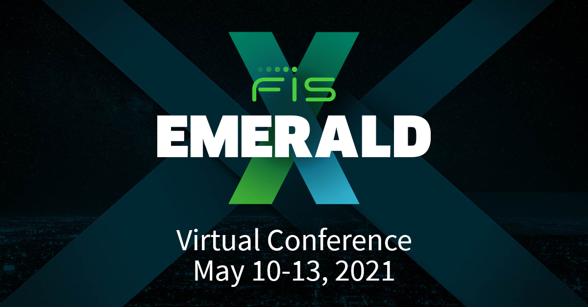 shannonkdolan's tweet photo. The inaugural FIS Emerald virtual client conference will be held over May 10-13, following the sun with our clients from Bangkok to Boston! Looking to attend? Get more information here: https://t.co/NsTnp9BKrB #FISEmeraldX https://t.co/VkPt0qomhi