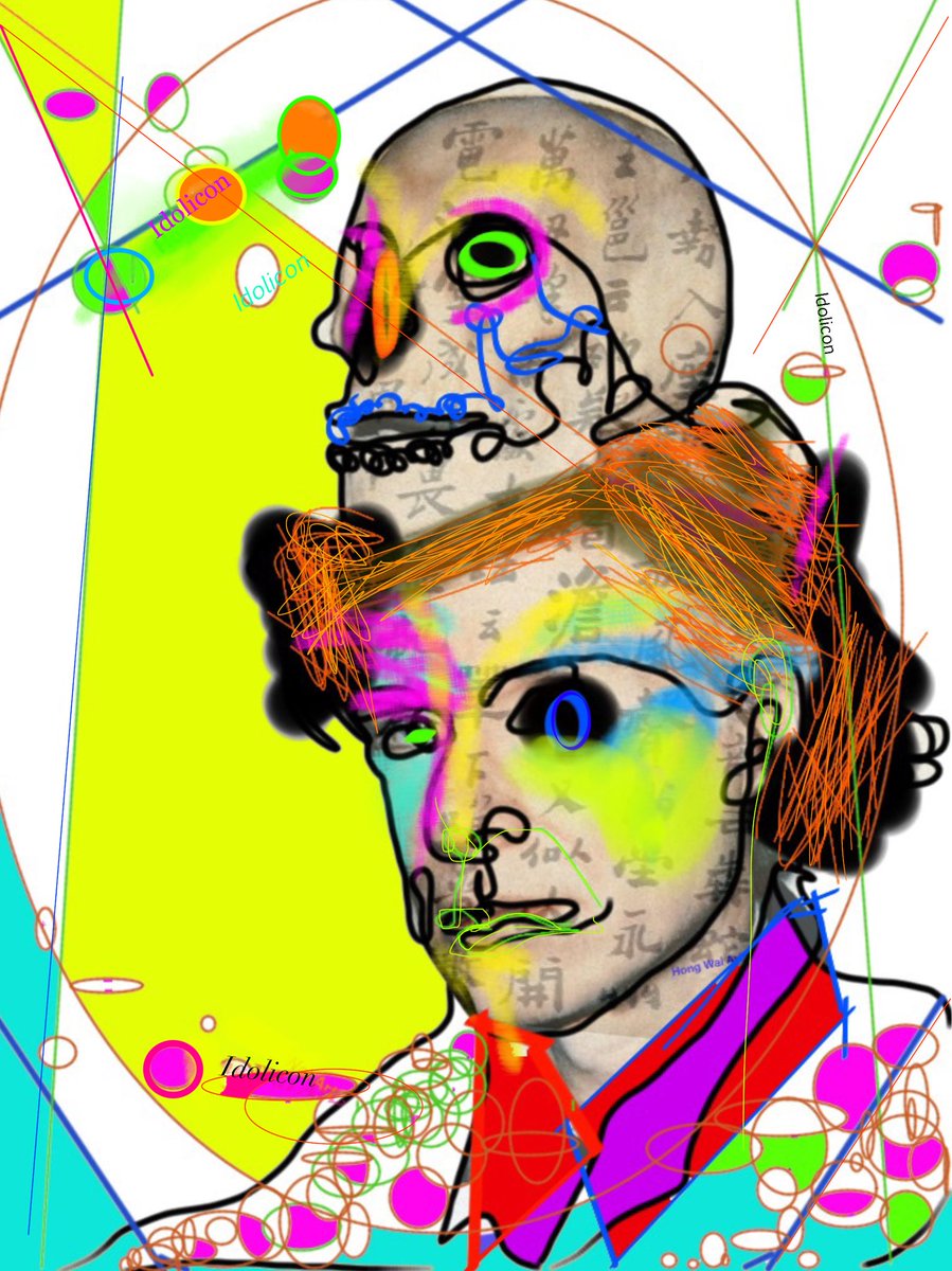 Idolicon2's tweet photo. « Hello Andy Warhol», a punk graffiti of our genius in 20th century. 
Digital drawing stored on chain created by Idolicon 

https://t.co/FMDAftA9FB

#nftart #NFTs #digitalart #digitalartwork #cryptoart #nftdrawing #graffitiart #graffiti #punk #punkgraffiti #AndyWarhol https://t.co/XMIlzm5UCR
