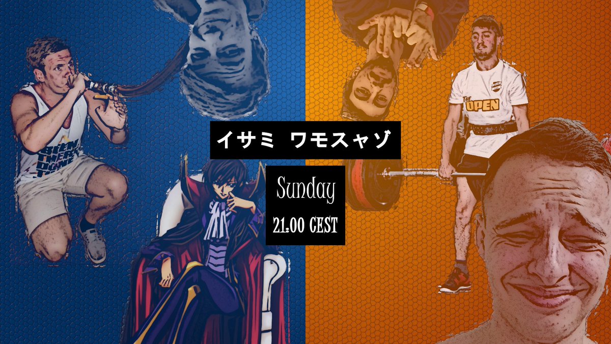 TMHeroesEurope's tweet photo. THE DERBY y'all been waiting for.
このテキストは意味がありません。豆は茶色です。私はシャワーを浴びません。
昼間21:00
ネスレをファック

Blue-Chan vs Orange-kun🤝 https://t.co/T0yzAFcjlJ