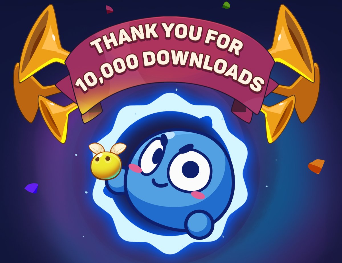 SuperBallJump's tweet photo. Hey Jumpers! #superballjump has surpassed 10,000 downloads only 1 week into Open Beta 😱
We have listened to your feedback and a new SUPER update is now available 🔥 

#indiegame #indiedev #indiegames #unity #gamedev #angrybirds #supermario #mobilegames #androidgames #iosgames https://t.co/yDN5TT14i1
