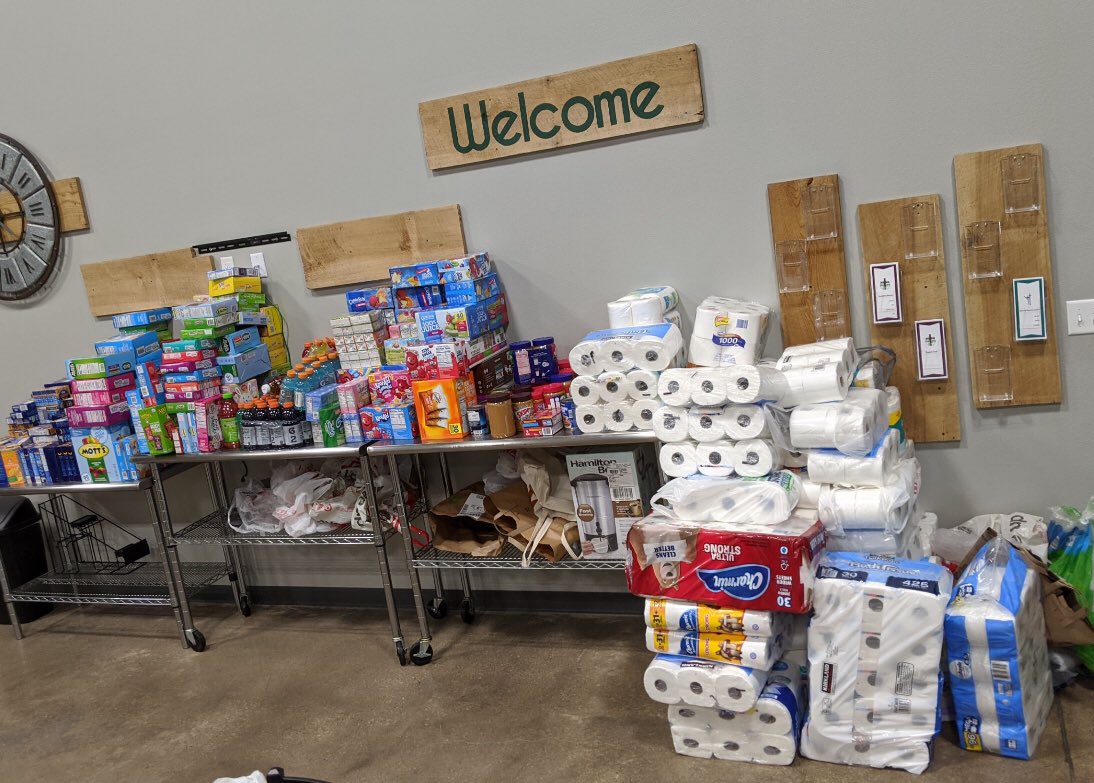 HeritageNL's tweet image. Heritage students slayed the food drive for Big Bros./Sisters. Thank you to all those who donated. Thanks middle school students for packing &amp;amp; hauling (even helping to organize this weekend). What a great way to help those in need and actively seek justice #HCSTransform