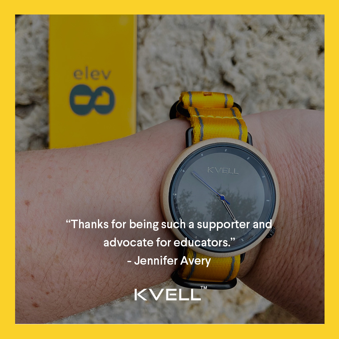 KvellWatches's tweet photo. With the purchase of an elev8 ADVOCATE, we’ll give an elev8 EDUCATOR to your selected ISD Program. Together, let’s bring recognition to these committed leaders. https://t.co/MYrgaFGB8t #elev8them #kvellwatches
📸  Jennifer Avery, Granbury ISD https://t.co/8J9xwywW7f