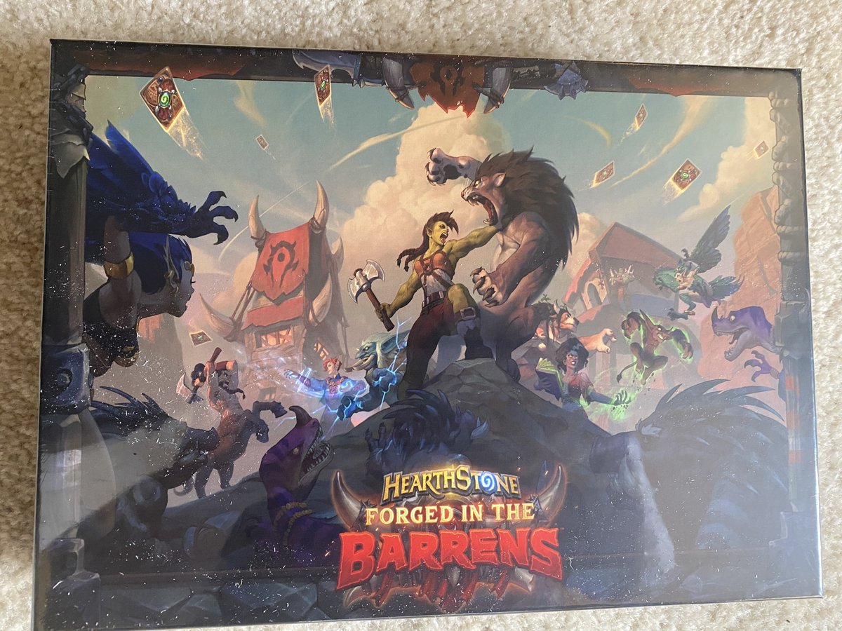 Eldorian's tweet photo. Nice 1,000 piece puzzle for the new Hearthstone expansion that is dropping next week. Also these coins have some real weight to them! https://t.co/D0ODYM6d4e