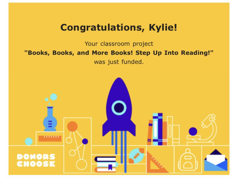 Thank you <a href="/HelpingTeach/">Helping Teachers Donors Choose Giving Page</a> and <a href="/FurryFriendsDC/">Furry Friends</a> for the support you showed while getting this project funded 🚀 #teamwork