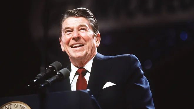 VanHipp's tweet photo. “We don’t have a trillion-dollar debt because we haven’t taxed enough; 

we have a trillion-dollar debt because we spend too much.” — President #RonaldReagan #taxes https://t.co/TR4K8lvHDH