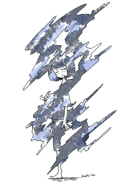 あやふや

#お絵描き #イラスト 