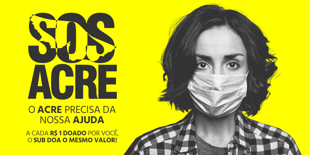 submarino's tweet image. O Acre está passando por muitos problemas sérios e precisa da nossa ajuda! O Sub abraçou a causa #SOSAcre, promovida pelo Ministério Público do Estado mais o Tribunal de Justiça. Vem ajudar &amp;gt;&amp;gt;&amp;gt; bit.ly/3tX9nCT