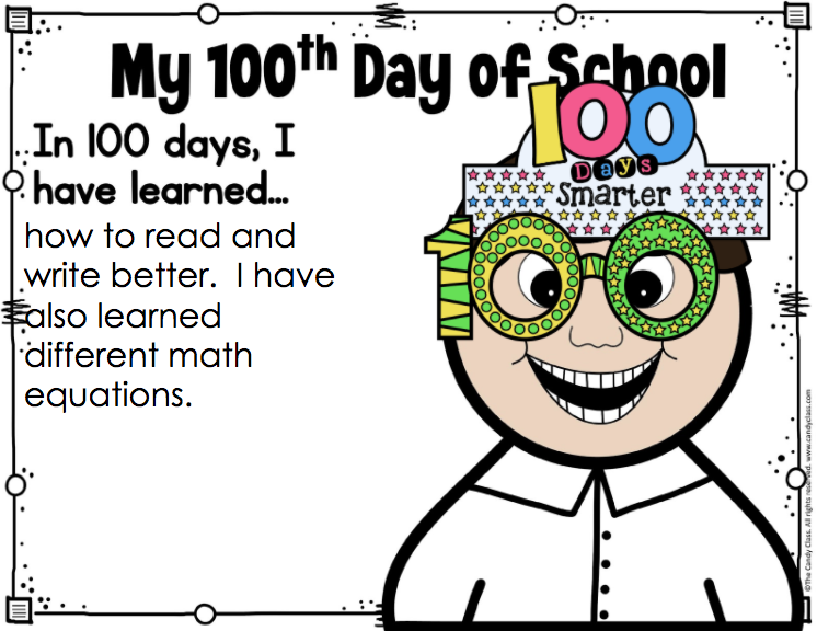 This week we celebrated our 100th day of school! I am so proud of all that my students have accomplished and continue to accomplish! Here are some of my favourite responses. #100DaysSmarter 🎉🥰