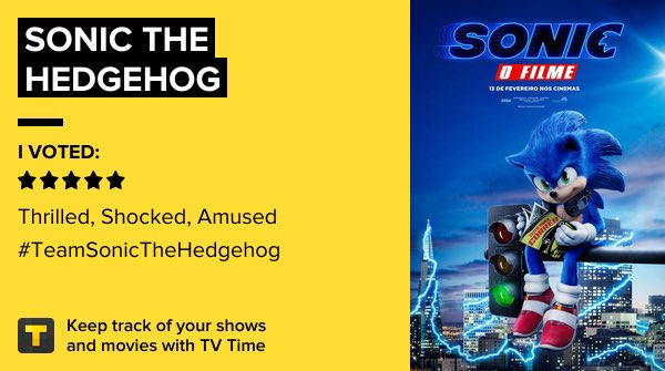 Sonic the Hedgehog on TV Time https://t.co/Bllx7glmuw https://t.co/ljiuDrLkwb