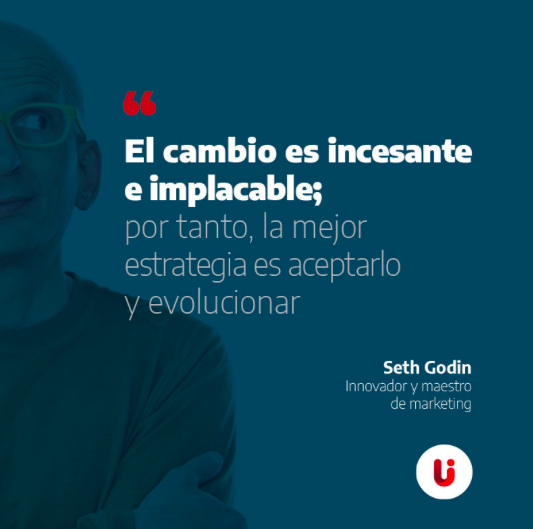Unoobi_TI's tweet photo. 🛑👉#SethGodin nos asegura que lo único que nos depara el porvenir son los cambios. Así que la tolerancia a ellos y la capacidad para aprovecharlos es la habilidad que debemos cultivar. 
¡Feliz viernes! https://t.co/cKKz47MZZD