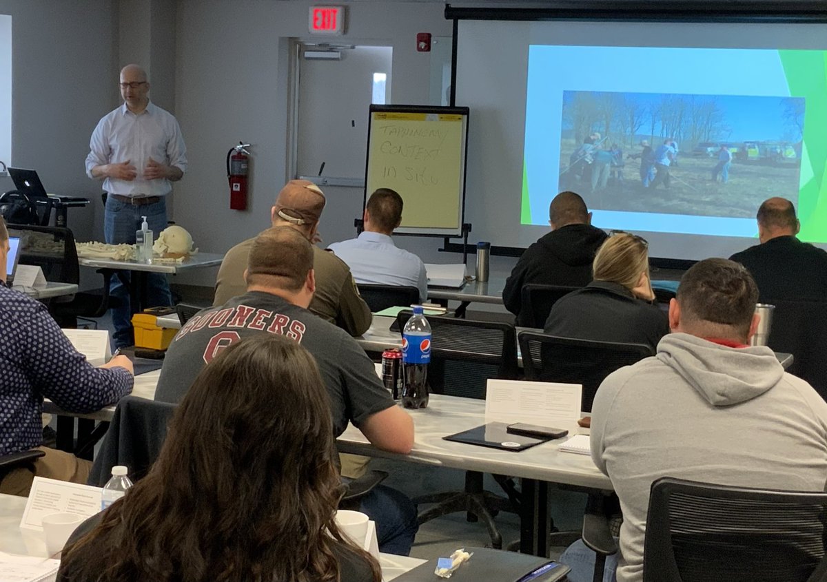 darrendake's tweet photo. Wrapped up another great week of death investigation training in Missouri.  We had seven states represented including as far away as Alaska. A huge thank you to students and instructors alike in making this week a success.￼￼ https://t.co/6sxd6YuJgH