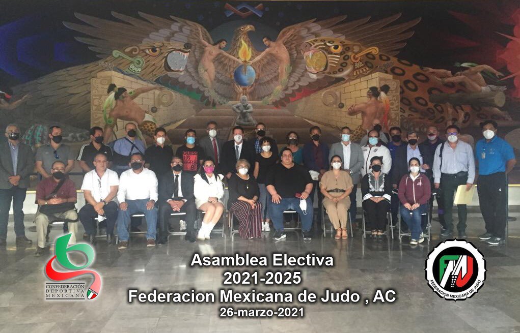 CODEMEOficialMX's tweet photo. Queda electo el Consejo Directivo de la Federación Mexicana de Judo , AC. Habrá paridad de género en el Órgano de Gobierno que Preside la Licenciada Lilian Estrada. @COM_Mexico @Judo @OvidioPeraltaS @ErikMoralesE https://t.co/qJLXMzrrSY