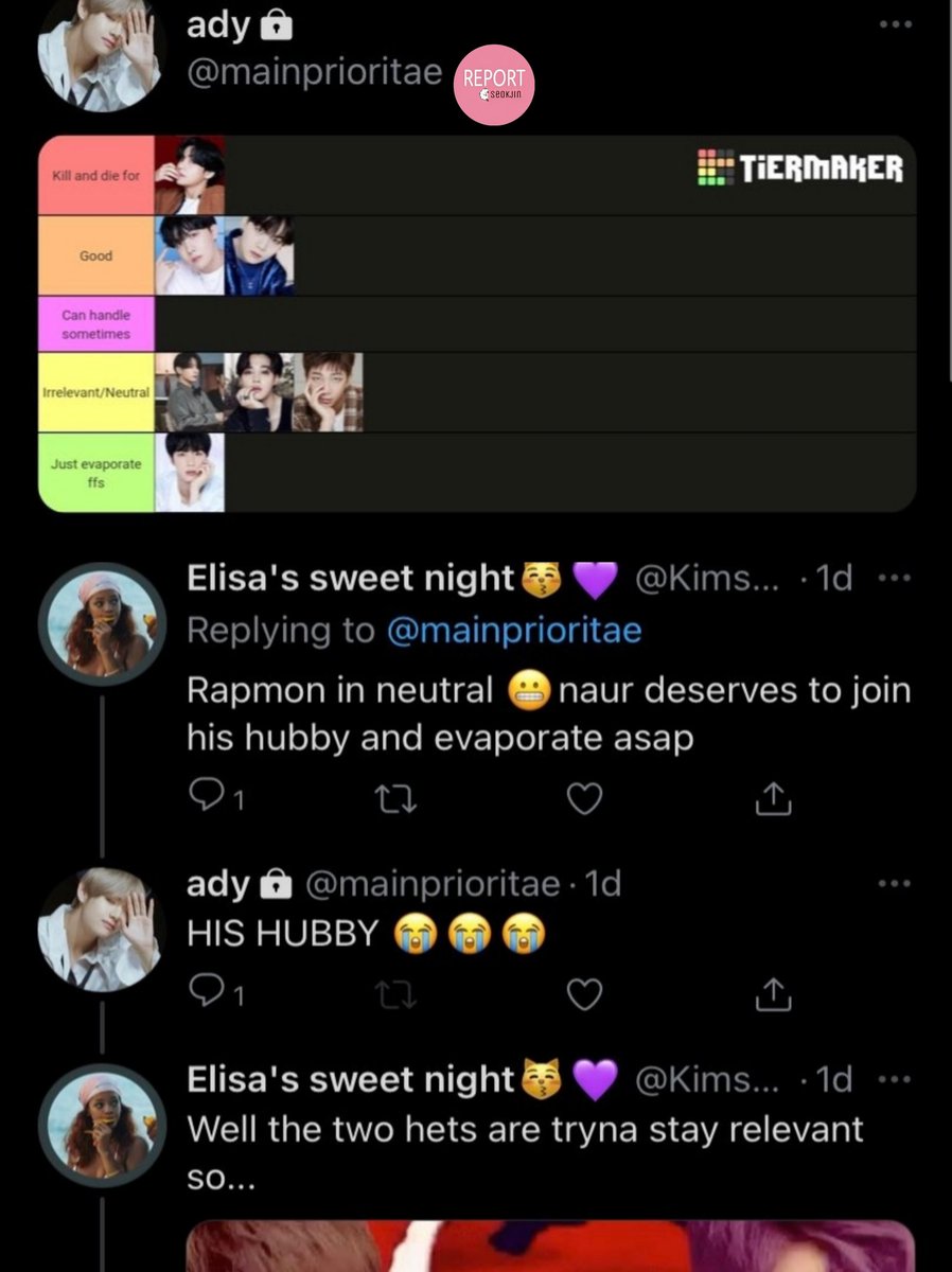 reportseokjin's tweet photo. REPORT AND BLOCK.

> https://t.co/8oSfaNFmpr
> https://t.co/ZZAvPyUJPS
> https://t.co/lsBxEygXf2
> https://t.co/HLYIo7zo3S https://t.co/tsL6jQeIuu