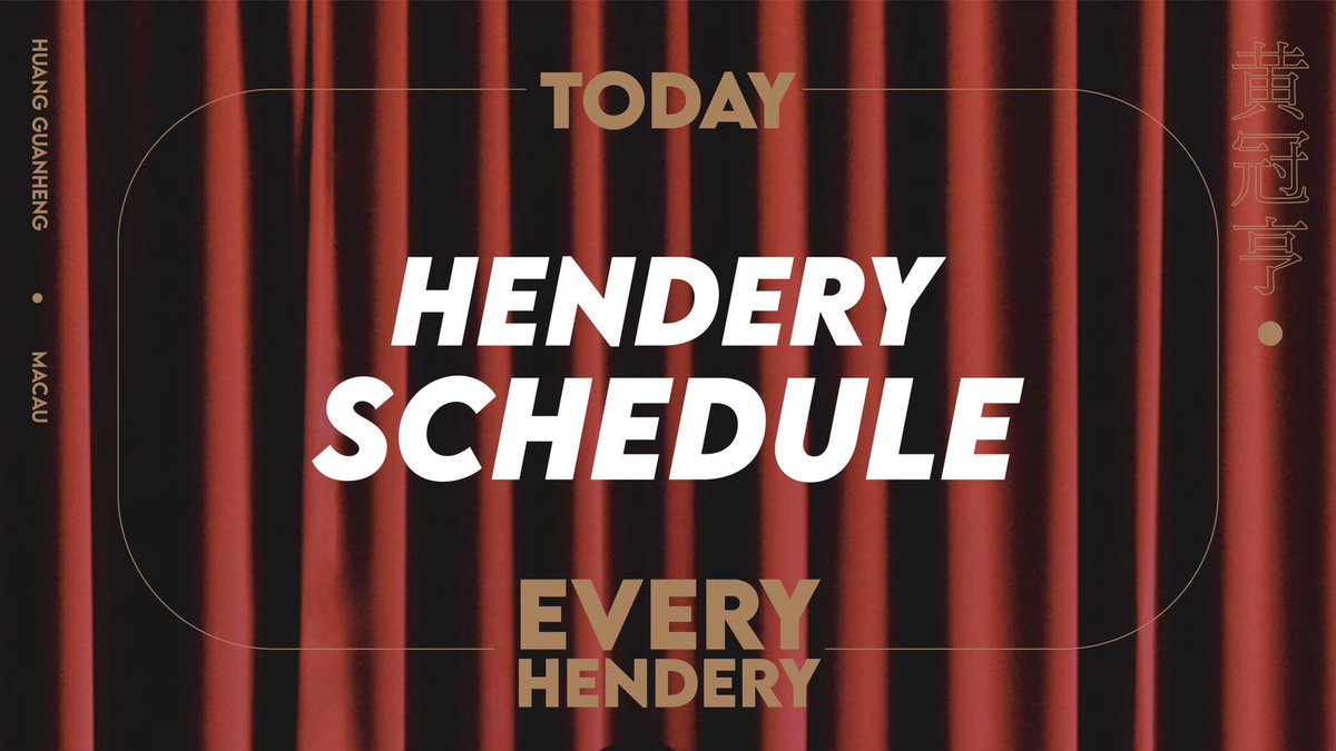 EVERY_HENDERY's tweet photo. 210327 🗓 #HENSCHEDULE
⏰ Music Core13.30 น.(🇹🇭)
🔗 https://t.co/3LxE0wfwLx
🔗 https://t.co/sjIEetjxTp
🔗 https://t.co/ojy0eE99ES
🔗 https://t.co/mogBOlJZi0
#WayVKickBack_MusicCore
#HENDERY #冠冠亨 #헨드리
#WayV #WeiShenV #威神V #WayV_Hendery_Kickback
#WayV_Kick_Back https://t.co/4ZkXlTrwZE